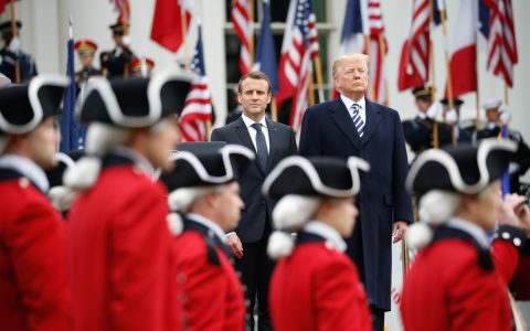 APTOPIX Trump US France