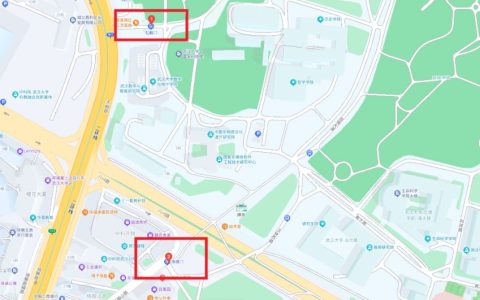 武汉大学从哪个门进去参观？