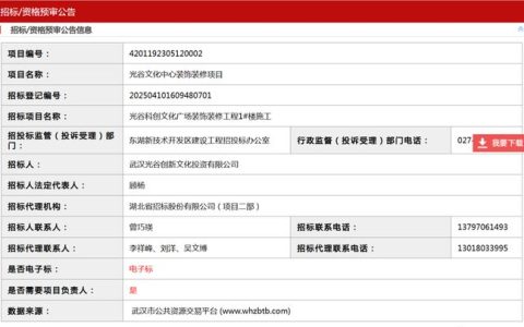 期待！启动装修！光谷文化中心即将华丽亮相！