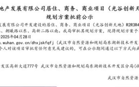 楼市新看点：瑞安再次回归光谷！小面积四代补货！