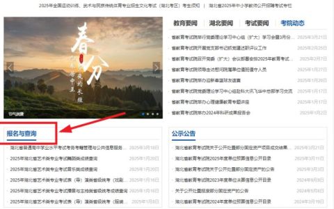 湖北省教育考试院高考体育专业素质测试成绩查询入口http://www.hbea.edu.cn