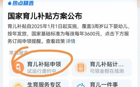 2025武汉育儿补贴什么时候可以领取？