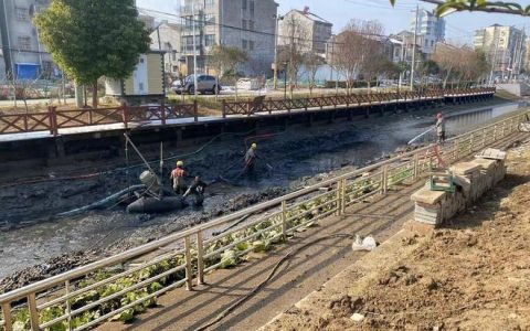 潜江治水营城项目群建设提速增效